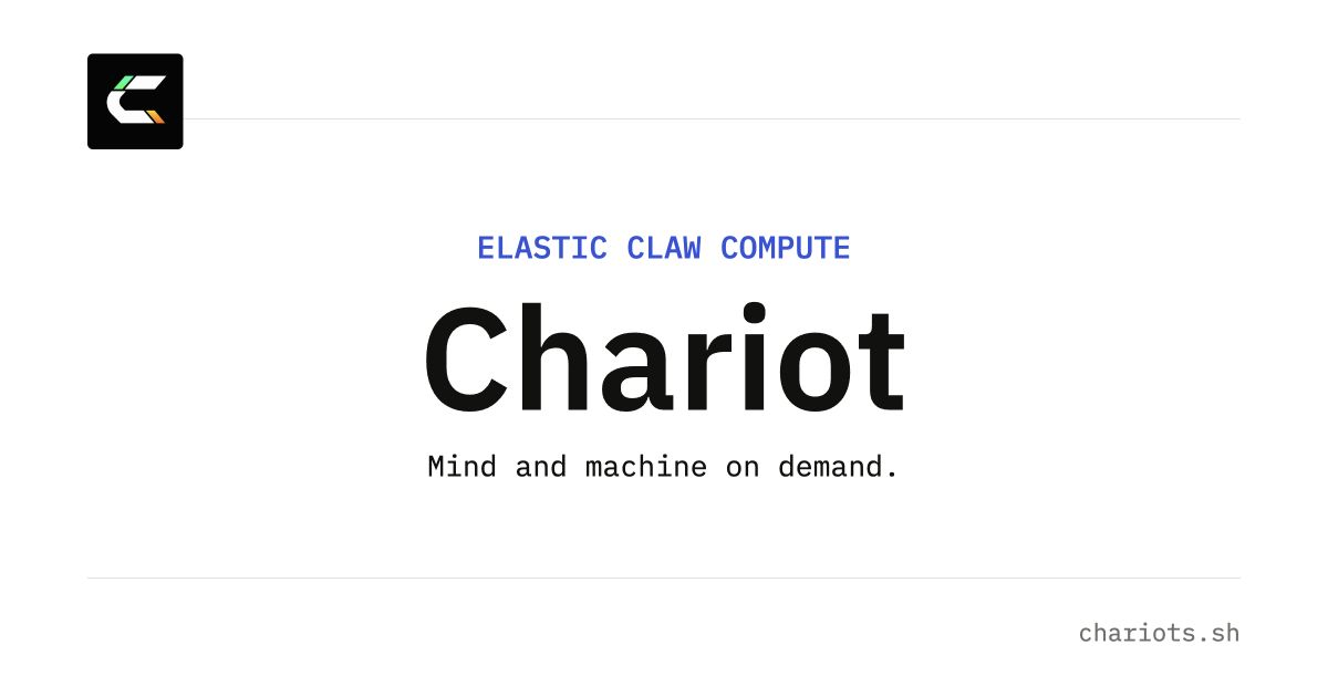 chariots.sh image